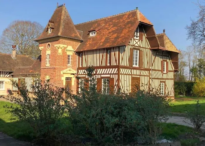 Villa Manoir Normand Au Coeur D'un Domaine Equestre